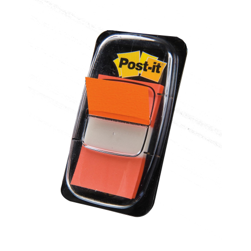 3M POST-IT INDEX SET SEGNAPAGINA 25.4MMx43.2MM COLORE ARANCIONE CONF. 50 Pz.